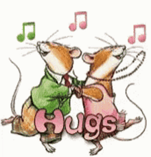 Sending You Hugs Dance GIF - Sending You Hugs Dance Rat GIFs