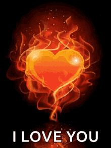 Heart On Fire Love GIF - Heart On Fire Heart Love GIFs