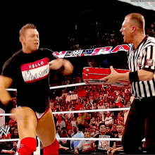 The Miz Cashing In GIF - The Miz Cashing In Cashes In GIFs