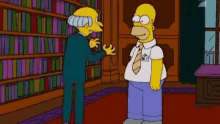 The Simpsons Homer Simpson GIF - The Simpsons Homer Simpson Mr Burns GIFs