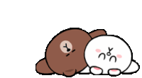 Brown Cony Sticker - Brown Cony Rolling Stickers