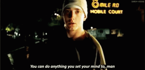 Eminem Lose Yourself Gif Eminem Lose Yourself Motivation Discover Share Gifs