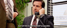 Asap As Possible  GIF - The Office Michael GIFs
