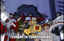 Transformers Laughs In Cybertronian GIF - Transformers Laughs In Cybertronian The Transformers GIFs