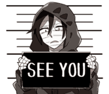 angels of death zack see you sticker anime