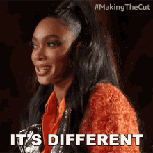 Its Different Making The Cut GIF - Its Different Making The Cut Its Not The Same GIFs