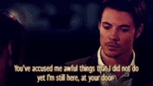 accuse things