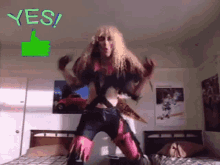 Yes Yessister GIF - Yes Yessister Twistedsister GIFs