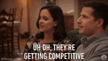 Theyre Getting Competitive Rival GIF - Theyre Getting Competitive Competitive Rival GIFs