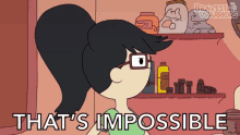 Bravest Warriors Thats Impossible GIF - Bravest Warriors Thats Impossible Beth Tezuka GIFs