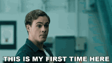 This Is My First Time Here Jason Scott GIF - This Is My First Time Here Jason Scott Red Ranger GIFs