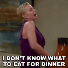 I Dont Know What To Eat For Dinner Jill Kendall GIF - I Dont Know What To Eat For Dinner Jill Kendall Jaime Pressly GIFs