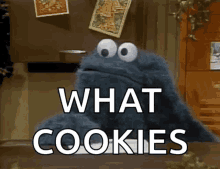 Thinking Cookie Monster GIF - Thinking Cookie Monster Confused GIFs