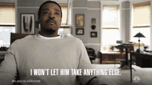 I Wont Let Him Take Anything Else Russell Hornsby GIF - I Wont Let Him Take Anything Else Russell Hornsby Lincoln Rhyme GIFs