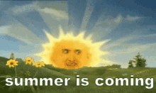 Summer Is Coming GIF - Summer Is Coming Sun Sunny GIFs