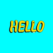 Hello Wiggly Characters GIF - Hello Wiggly Characters Cute Characters GIFs