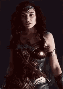 Wonder Woman Blown GIF - Wonder Woman Blown Wind GIFs