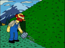 The Simpsons The Shining GIF - The Simpsons The Shining Hedge Maze GIFs