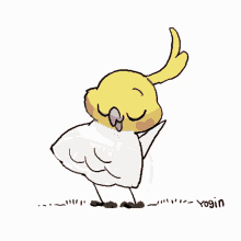 yogin bird cute swish swoosh