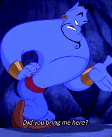 Genie Aladdin GIF - Genie Aladdin Didyou GIFs