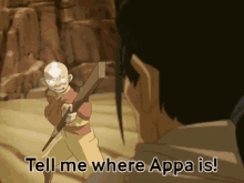 Tell Me Where Appa Is Aang GIF - Tell Me Where Appa Is Appa Aang GIFs