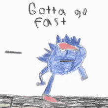 Derp Sonic GIF - Derp Sonic Gotta Go Fast GIFs