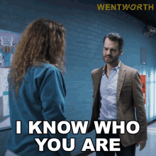 I Know Who You Are Wentworth GIF - I Know Who You Are Wentworth I Know About You GIFs