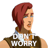 Dont Worry Teela Sticker - Dont Worry Teela Masters Of The Universe Revelation Stickers