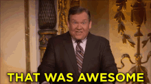Amazed GIF - Andy Richter That Was Awesome Cool GIFs
