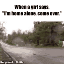 Girlfriend Alone At Home
