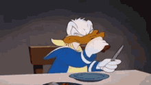 Donald Duck Eat GIF - Donald Duck Eat Lunch GIFs
