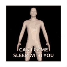 Scary Mannequin GIF - Scary Mannequin Can I Come Sleep With You GIFs