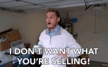 I Dont Want What Youre Selling Not Interested GIF - I Dont Want What Youre Selling Not Interested Get Away From Me GIFs