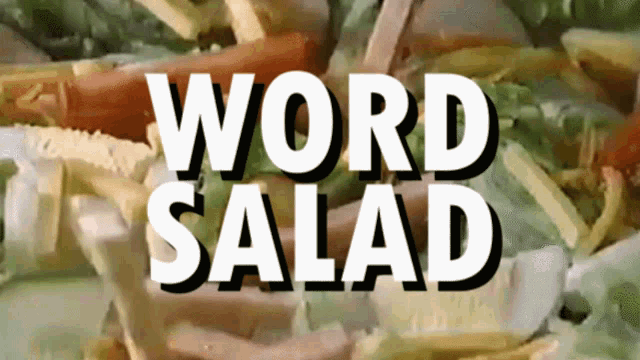 Word Salad Fruits GIF - Word Salad Salad Fruits - Discover &amp; Share GIFs