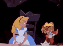 Alice In Wonderland Disney GIF - Alice In Wonderland Disney If You Dont Think Dont Talk GIFs