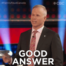 good answer gerry dee family feud canada good response appropriate response good answer gerry dee family feud canada good response appropriate response