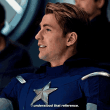 Captain America Looking GIF - Captain America Looking I Understand GIFs