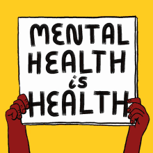 mental health is health mental health action day patience self care mental health care