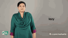 Lazy Lazying GIF - Lazy Lazying Pakistan Sign Language GIFs