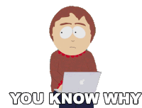 You Know Why Sharon Marsh Sticker - You Know Why Sharon Marsh South Park Stickers
