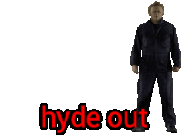 Michael Myers Hyde Sticker - Michael Myers Hyde Stickers