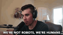 Were Not Robots Were Humans Trevor May GIF - Were Not Robots Were Humans Trevor May Not A Robot GIFs