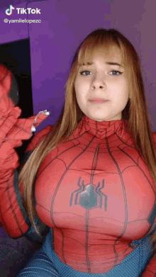 Spider woman tiktok