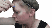 taking facial