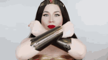 Lillee Jean Wonder Woman GIF - Lillee Jean Wonder Woman Strong Woman GIFs