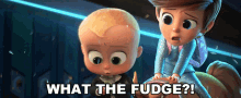 What The Fudge Boss Baby GIF - What The Fudge Boss Baby Family Business GIFs