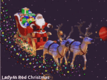 Santa Santa Clause GIF - Santa Santa Clause Reindeer GIFs