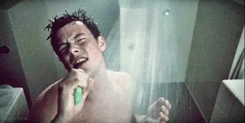 Singer GIF - Singer Singing Singing In The Shower GIFs