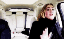 Adele Car GIF - Adele Car Surprise GIFs