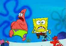 Spongebob And Patrick Run GIF - Spongebob Squarepants Spongebab Patrick Star GIFs
